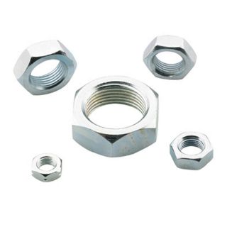 Picture of Zinc Plated Aluminum Jam Nut 3/8" LH