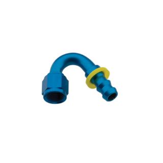 Picture of Fragola Push Lock Hose End, #6 150°