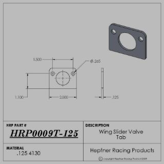 Picture of Wing Slider Valve Tab