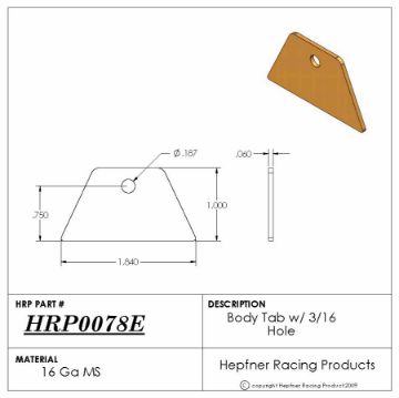 Sprint Car Tabs - Hepfner Racing Products