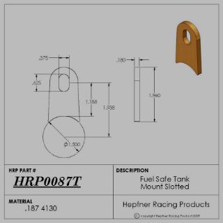 Picture of Fuel Safe Tank Mount Slotted