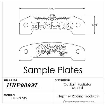 Custom Tabs & Brackets - Hepfner Racing Products