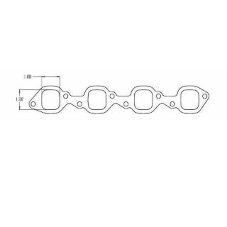 Picture of Exhaust Flange, Solid, Chevy Big-Block Square Port