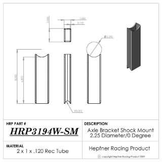 Picture of Non-Wing Axle Bracket