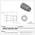 Picture of Rod End Boss RH 5/8 Thread, Fits 1.125" OD, 0.058" Wall, No Shoulder
