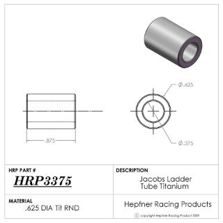 Picture of Jacobs Ladder Tube Titanium