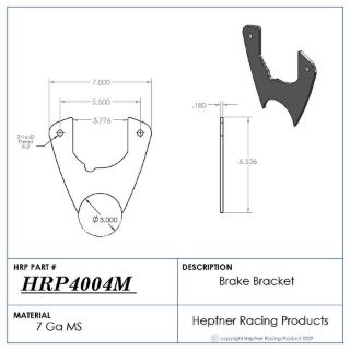 Picture of GM Style 3.00" Weld On Bracket, Small