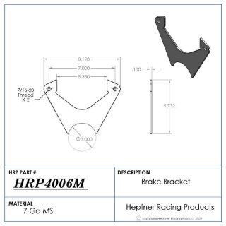 Picture of GM Style 3.00" Weld On Bracket, Large