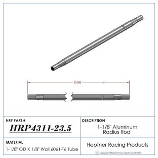 Picture of 1 1/8" Dia x 5/8 Swedge Rod, 23.5" Long