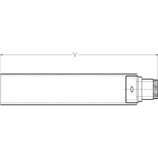Picture of Axle Tube, 5 x 5 Howe, 3" OD, MS