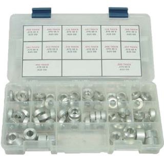 Picture of Aluminum Spacer Kit, 70 Piece, Assorted Lengths, 0.375" ID X 0.625" OD