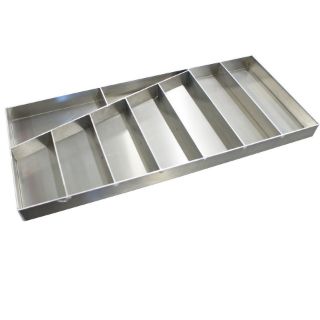 Wrench Tray, Tool Tay, Parts Organizer, 25.0 x 11.0 x 1.250, Aluminum -  Hepfner Racing Products - 