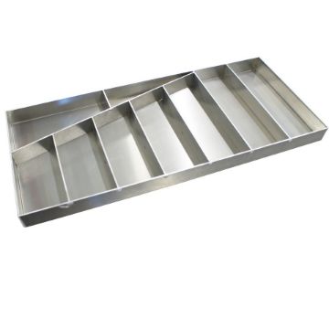 Tool & Parts Tray, 4 x 6, Aluminum - Hepfner Racing Products - 