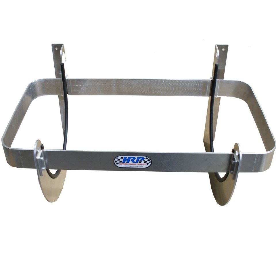 Wall Mount Air Tank Holder, 9.5" x 20.5", Aluminum Hepfner Racing