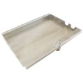 Picture of Torsion Bar Tray, White, Aluminum