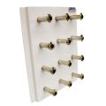 Picture of Quick Change Gear Panel, 17.25" x 20.0", Holds 12 Sets, White Powder Coat