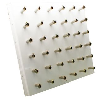 Picture of Quick Change Gear Panel, 33.25" x 31.00", Holds 36 Sets, White Powder Coat