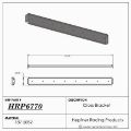 Picture of Axle Rack Cross Bar, 31.25" Wide, White Powder Coat