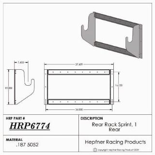 Picture of Axle Rack Holds 1 Rear End, White Powder Coat