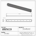 Picture of Axle Rack Cross Bar, 33.75 Wide, White Powder Coat