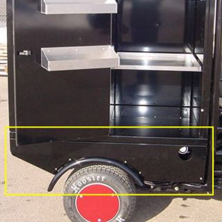 Picture of Side Skirt, Right Side, Bare Aluminum Finish