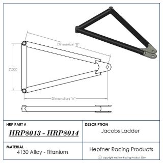 Picture of Jacobs Ladder, 14", 4130
