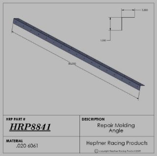 Picture of Side Board Angle Molding, 0.020", 6160