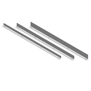 Picture of Sprint Car Top Wing, Flat Wing, Wicker Bill, 1", Black