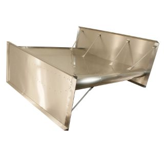 Picture of Sprint Car Top Wing, 2.5" Dish, Recessed Rivet, Standard Boards With 1° Center Skew