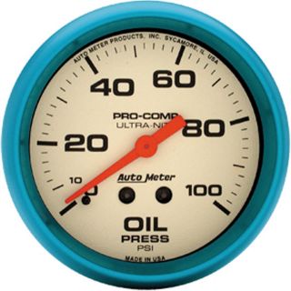 Picture of AUTOMETER OIL PRESSURE ULTRA-NITE 4521