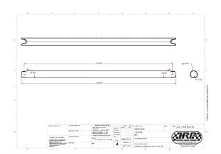 Picture of 2.50" Axle Tube 50" Long 8.5/12 Camber