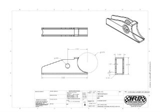 Picture of 2.375" Axle LH Bracket Lite Weight 4 °