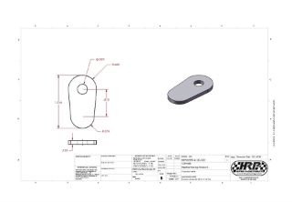 Picture of Obround Tab  .320 Hole