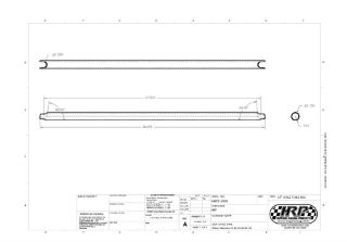 Picture of 1.75" Axle Tube 47" Long 6/8 Camber