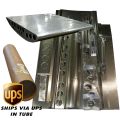 Picture of Sprint Car Top Wing Kit, 2.5" Dish, Recessed Rivet, Center Section Only 0.016" 6061 Skin