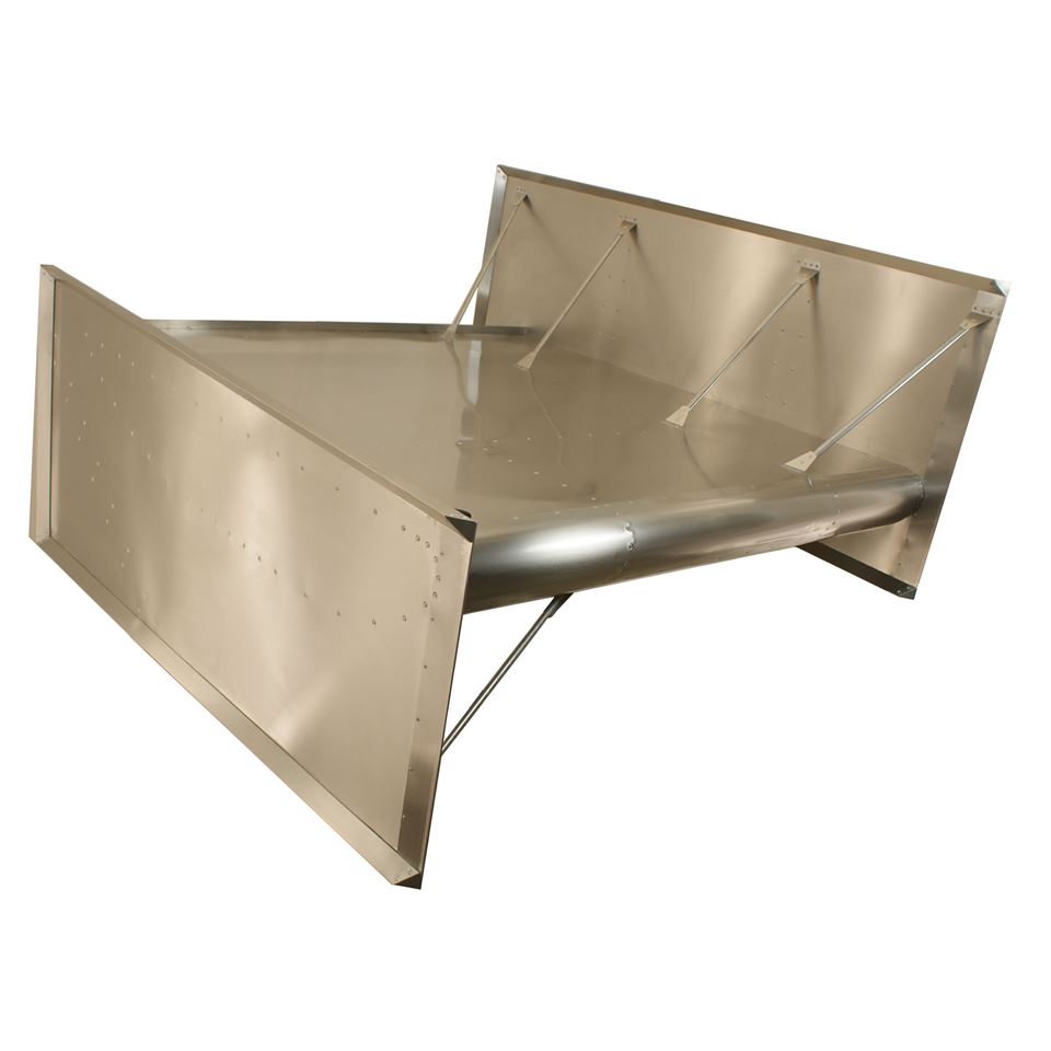 Sprint Car Top Wing Kit, Flat, Recessed Rivet, Standard Boards ...