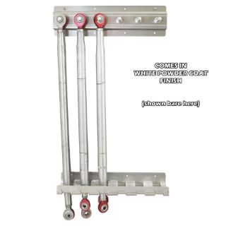 Picture of Radius Rod Lower Tray, 15" Long Double Row 6 Position For 1.250" Rods White