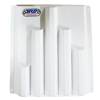 Picture of Wall Mount Zip Tie Holder, 5 Spot, White Powder Coat