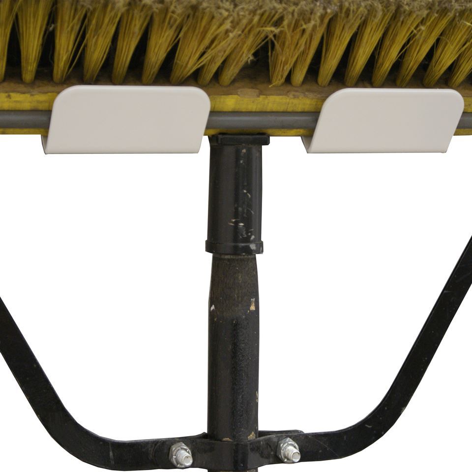 Large Push Broom Holder, Black Hepfner Racing Products