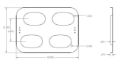 Picture of Air Box Base 6.875 Split