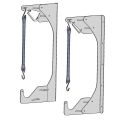 Picture of Nose Wing Wall Mount, Adjustab