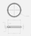 Picture of Axle Ring with Shoulder, 4130