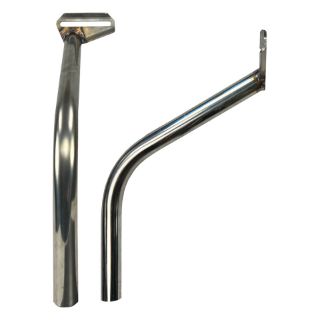 Picture of Slide Style Nose Wing Post, LH, 1.0" Dia, .065" Stainless Steel