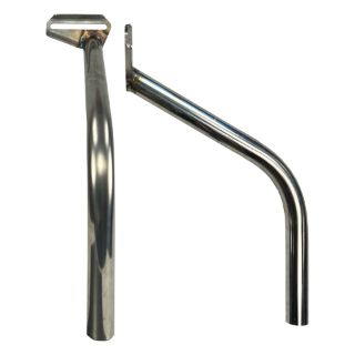 Picture of Slide Style Nose Wing Post, RH, 1.0" Dia, .065" Stainless Steel