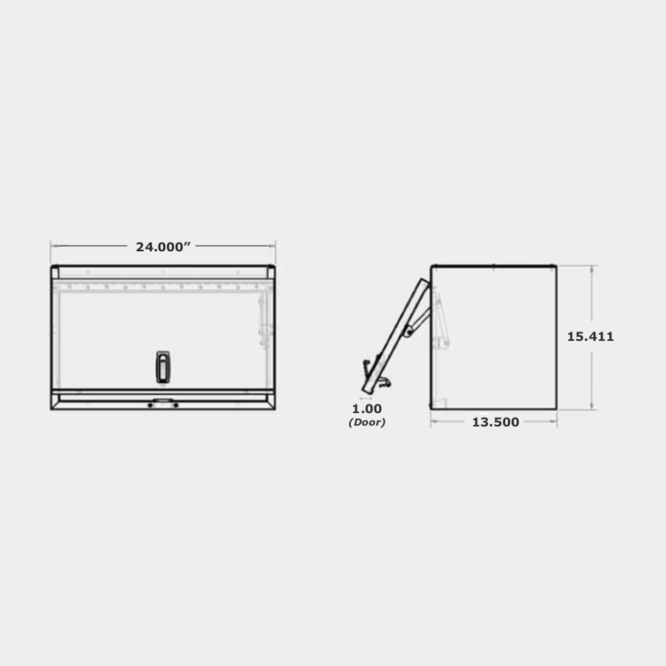 Overhead Cabinet, 24.0