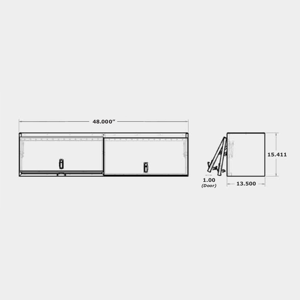 Overhead Cabinet, 48.0