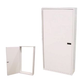 Picture of Wall Cabinet, 30.0" x 9.0" x 58.0", Single Door, White