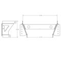 Picture of Push Bar Mount Bracket 600