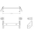 Picture of Push Bar Mount Bracket 4000