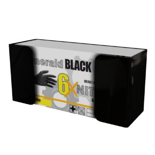 Picture of Disposable Glove Holder, Aluminum, Black Powder Coat